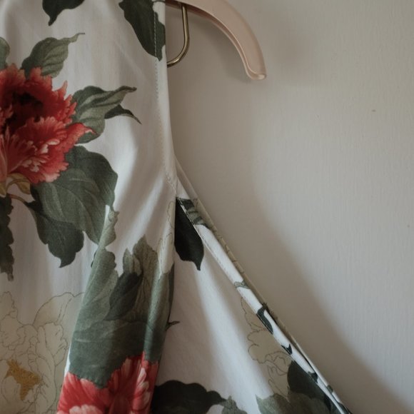 H&M Floral Cold Shoulder Maxi Dress - Picture 2 of 4